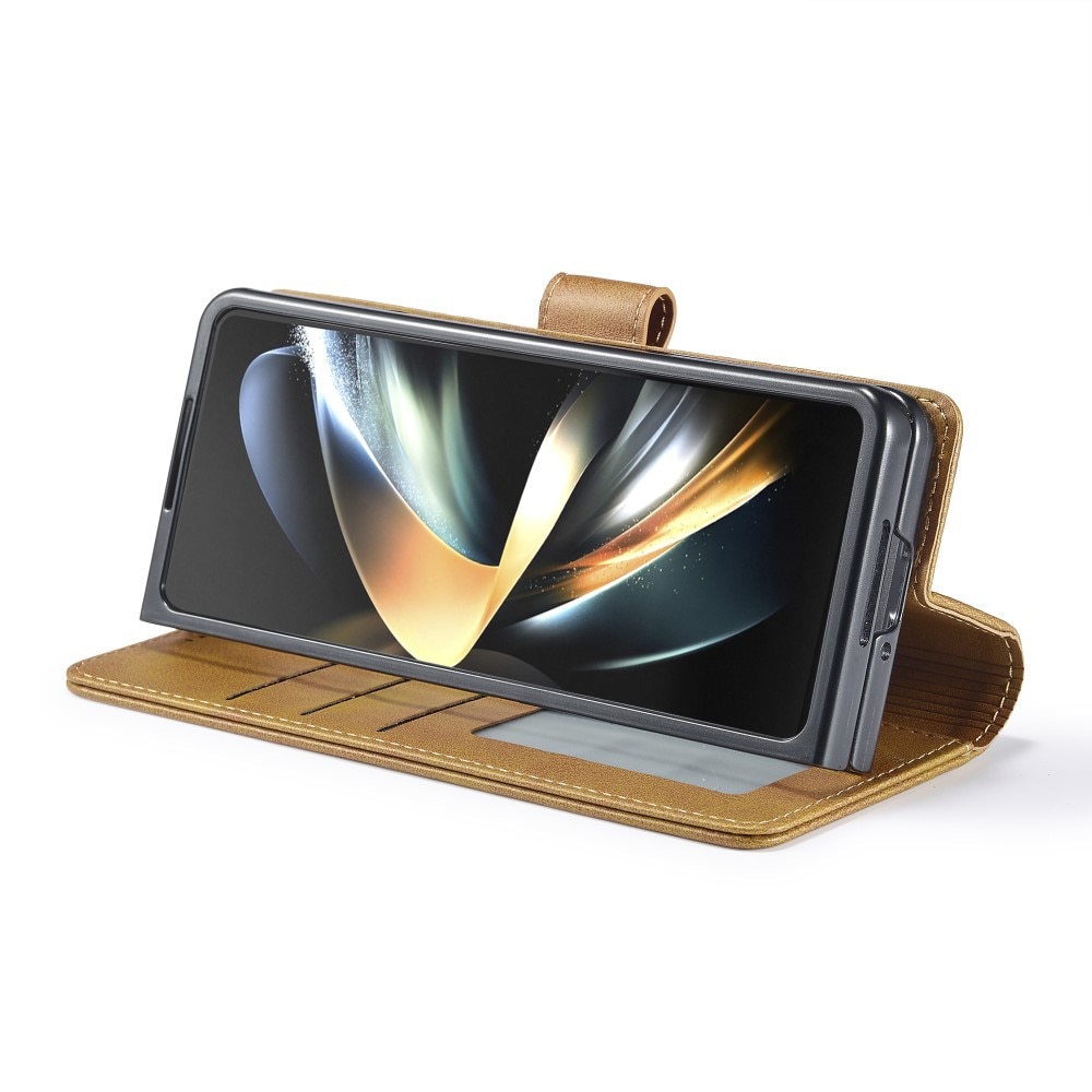 Lompakkokotelot Samsung Galaxy Z Fold 5 cognac