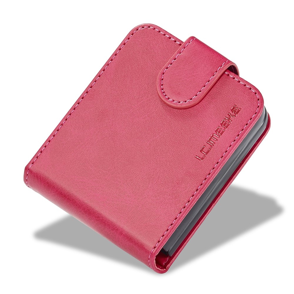 Lompakkokotelot Samsung Galaxy Z Flip 5 vaaleanpunainen