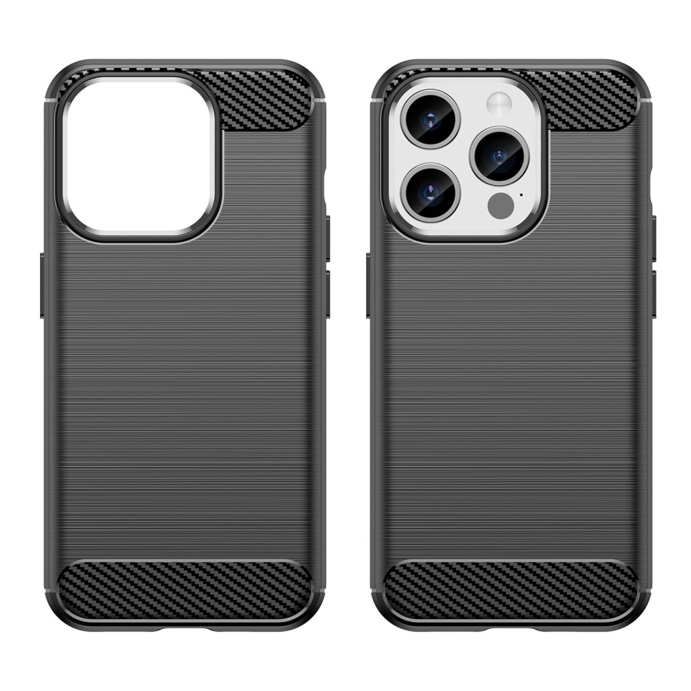 iPhone 15 Pro Max Kuori TPU Brushed Black