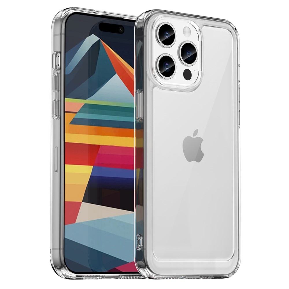 Hybridikuori Case iPhone 16 Pro läpinäkyvä