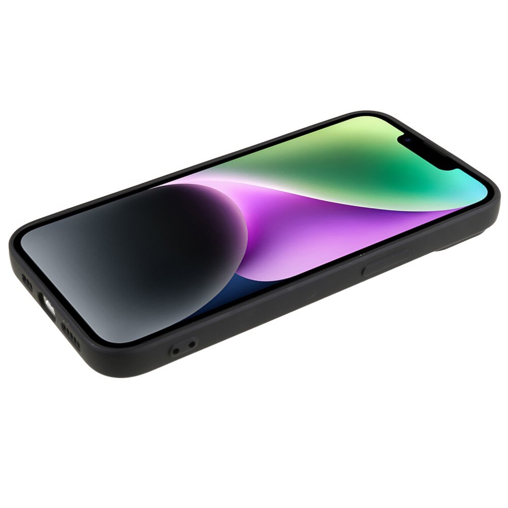 Iskunkestävä Kuori TPU iPhone 15 Plus Musta