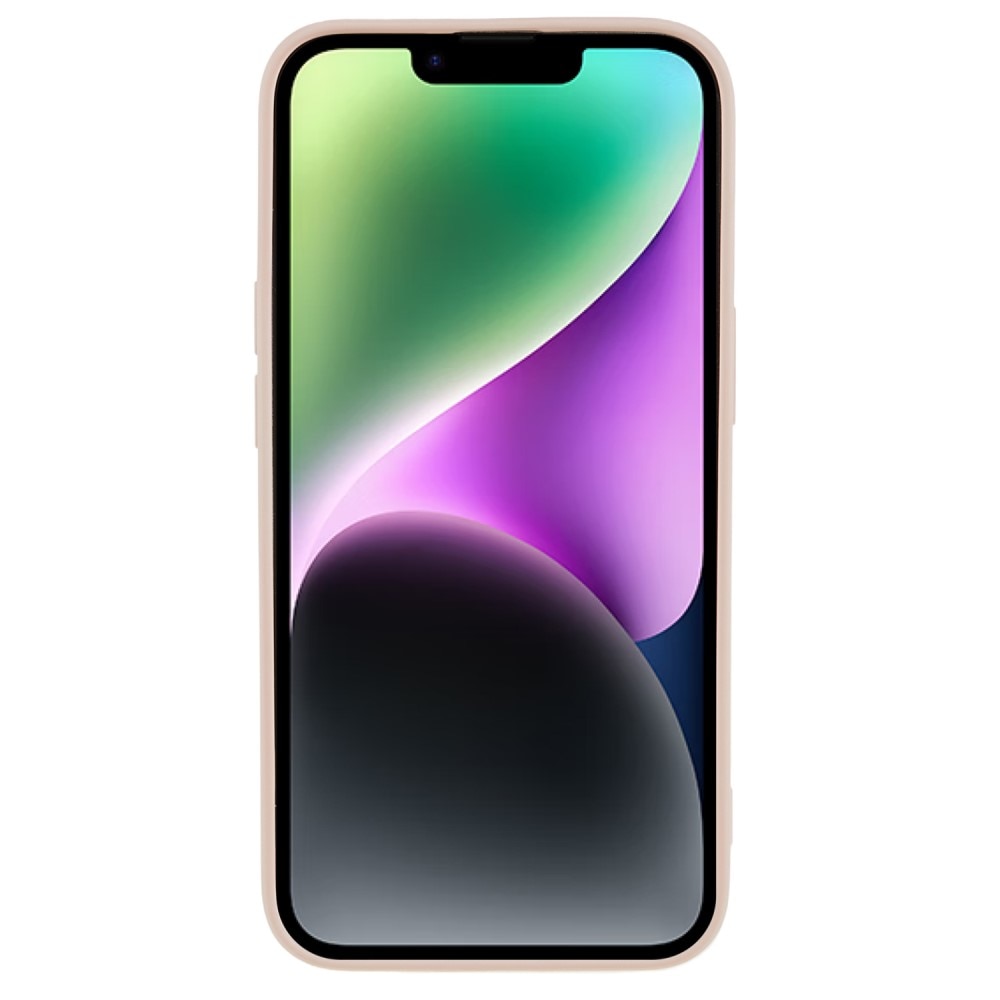 Iskunkestävä Kuori TPU Apple iPhone 15 Plus Vaaleanpunainen