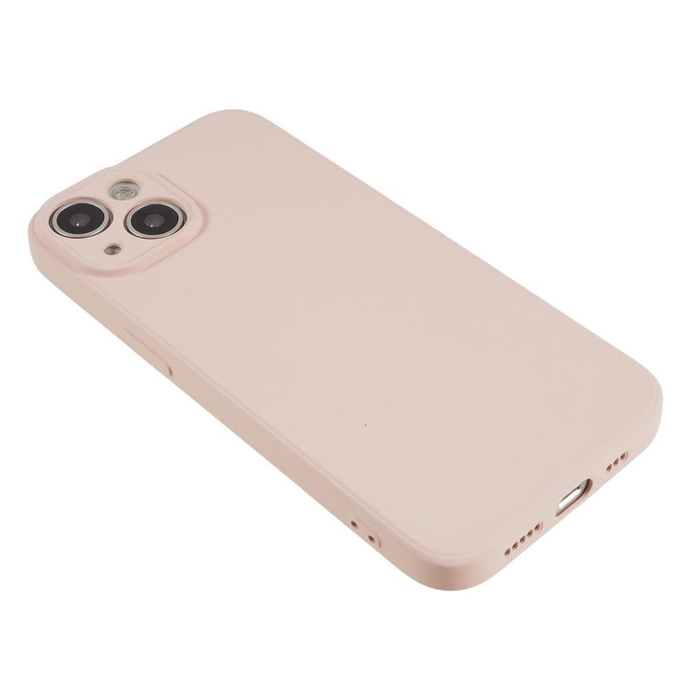 Iskunkestävä Kuori TPU Apple iPhone 15 Plus Vaaleanpunainen