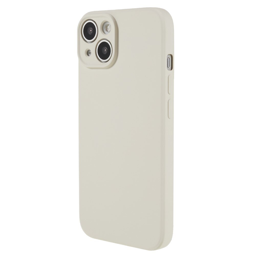 Iskunkestävä Kuori TPU iPhone 15 Plus Beige