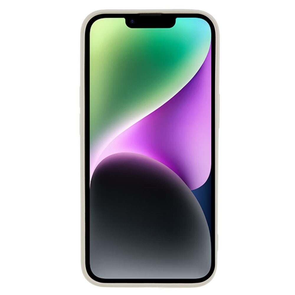 Iskunkestävä Kuori TPU iPhone 15 Plus Beige