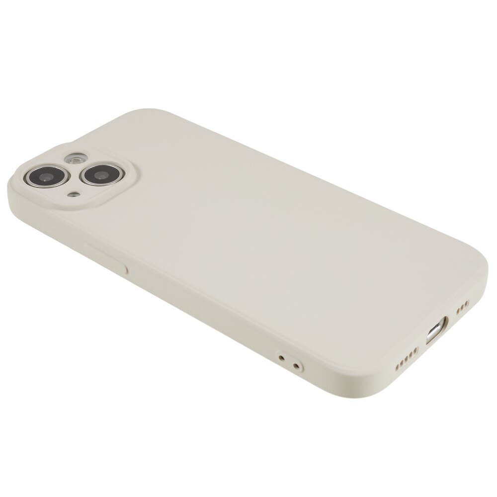 Iskunkestävä Kuori TPU iPhone 15 Plus Beige