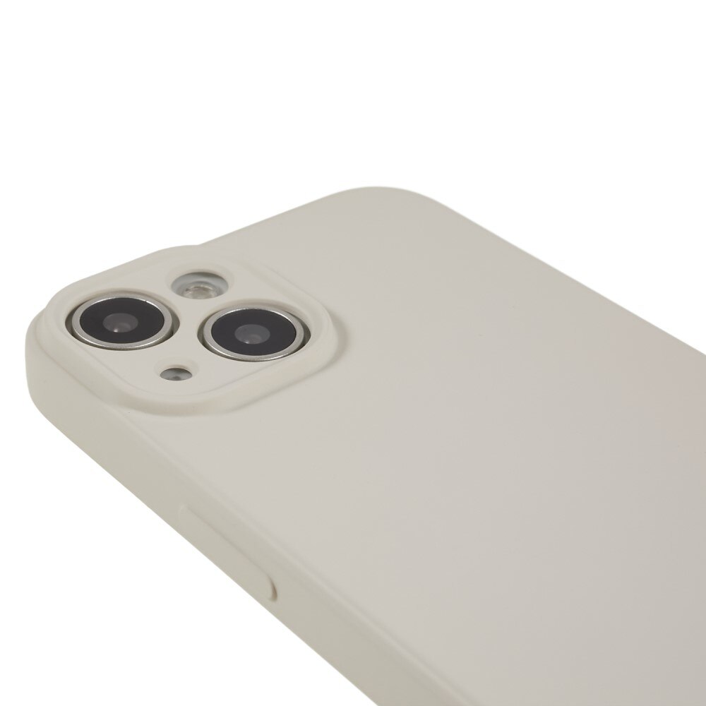 Iskunkestävä Kuori TPU iPhone 15 Plus Beige