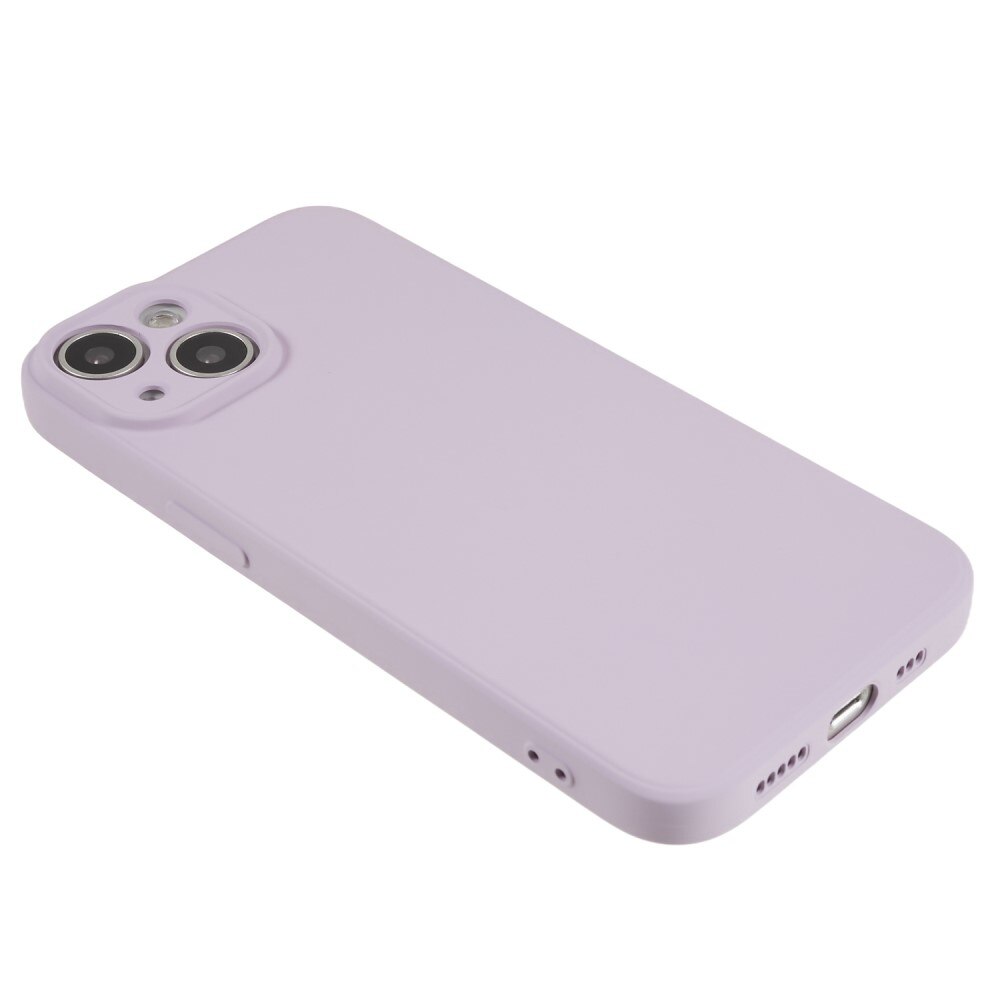 Iskunkestävä Kuori TPU iPhone 15 Plus Liila