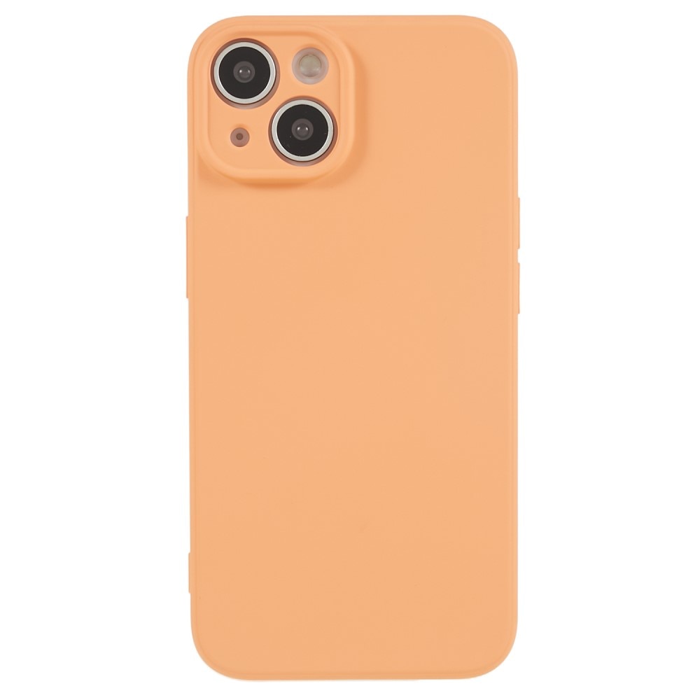 Iskunkestävä Kuori TPU iPhone 15 oranssi