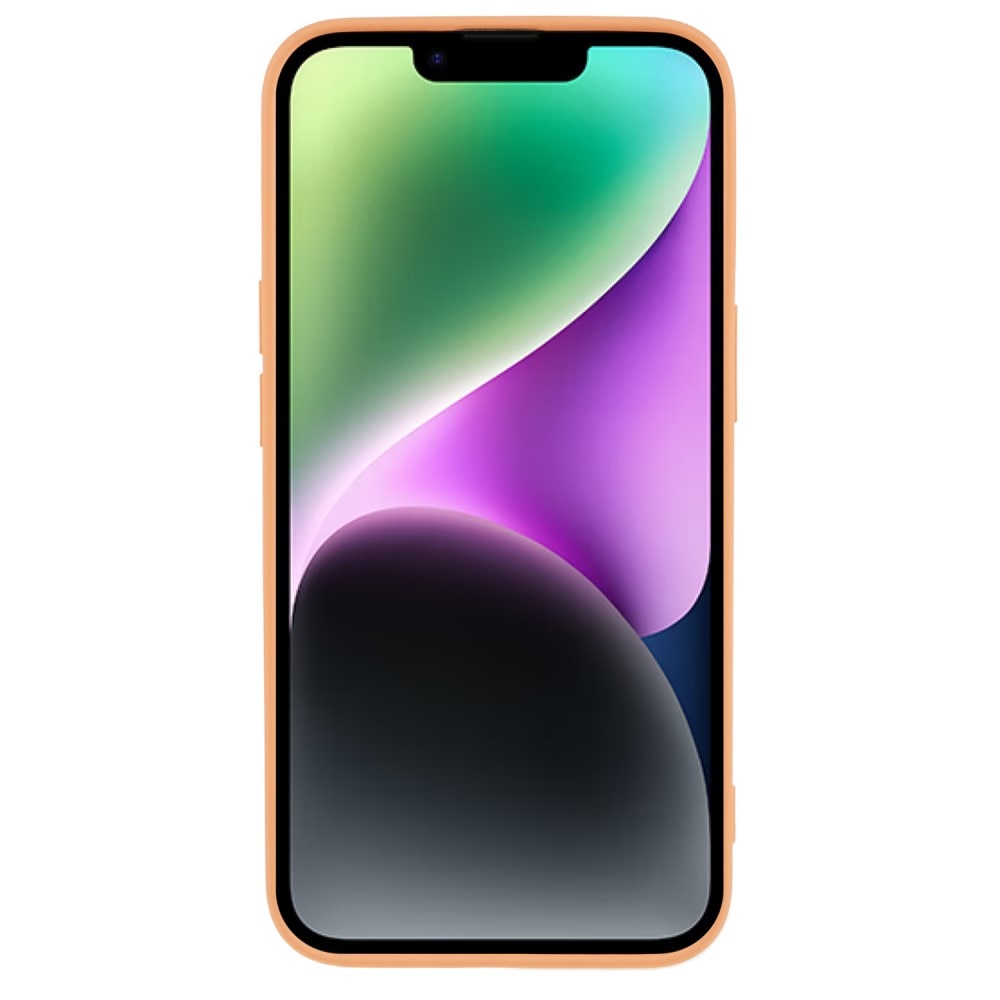 Iskunkestävä Kuori TPU iPhone 15 oranssi