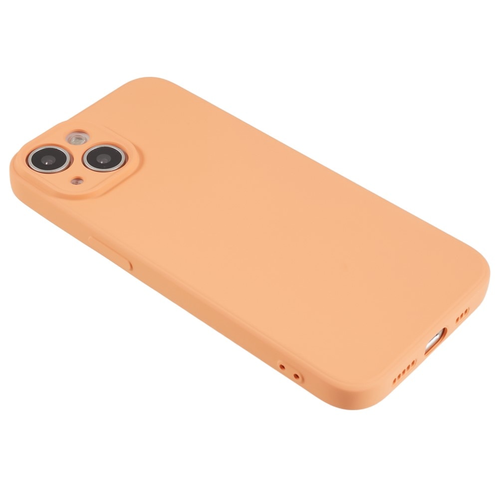 Iskunkestävä Kuori TPU iPhone 15 oranssi