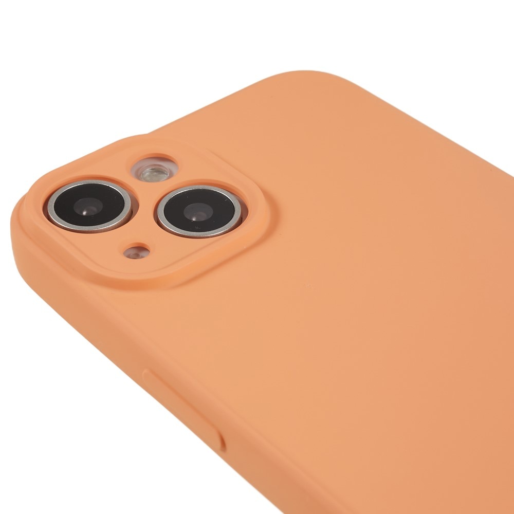 Iskunkestävä Kuori TPU iPhone 15 oranssi