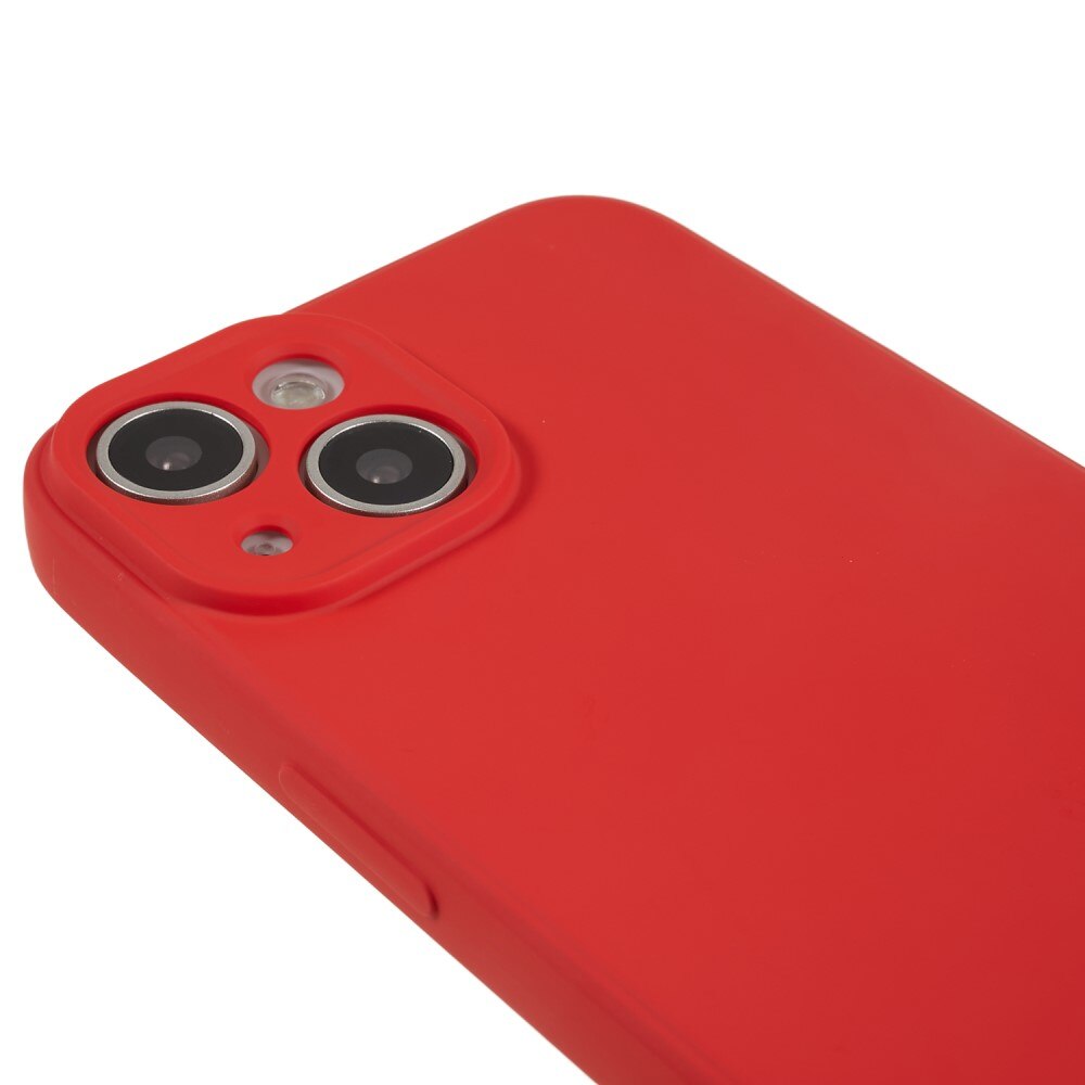 Iskunkestävä Kuori TPU iPhone 15 Punainen