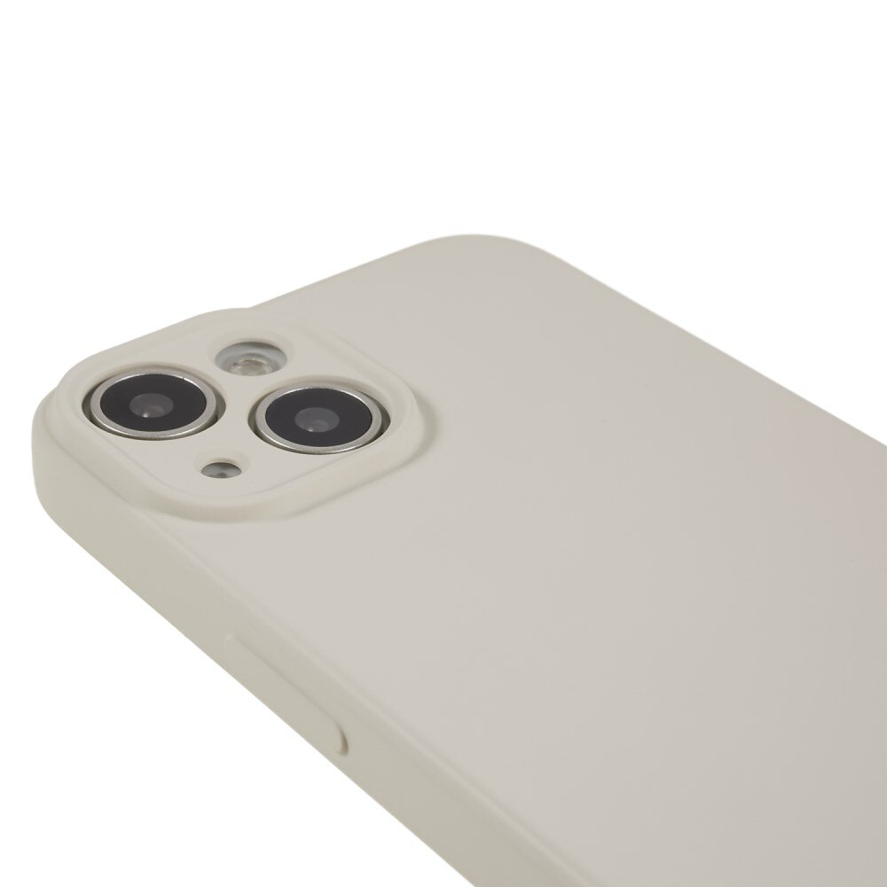 Iskunkestävä Kuori TPU iPhone 15 beige