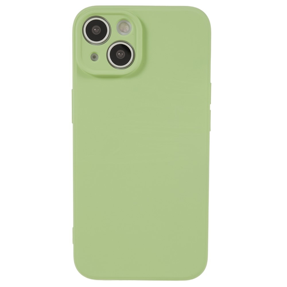 Iskunkestävä Kuori TPU iPhone 15 vihreä
