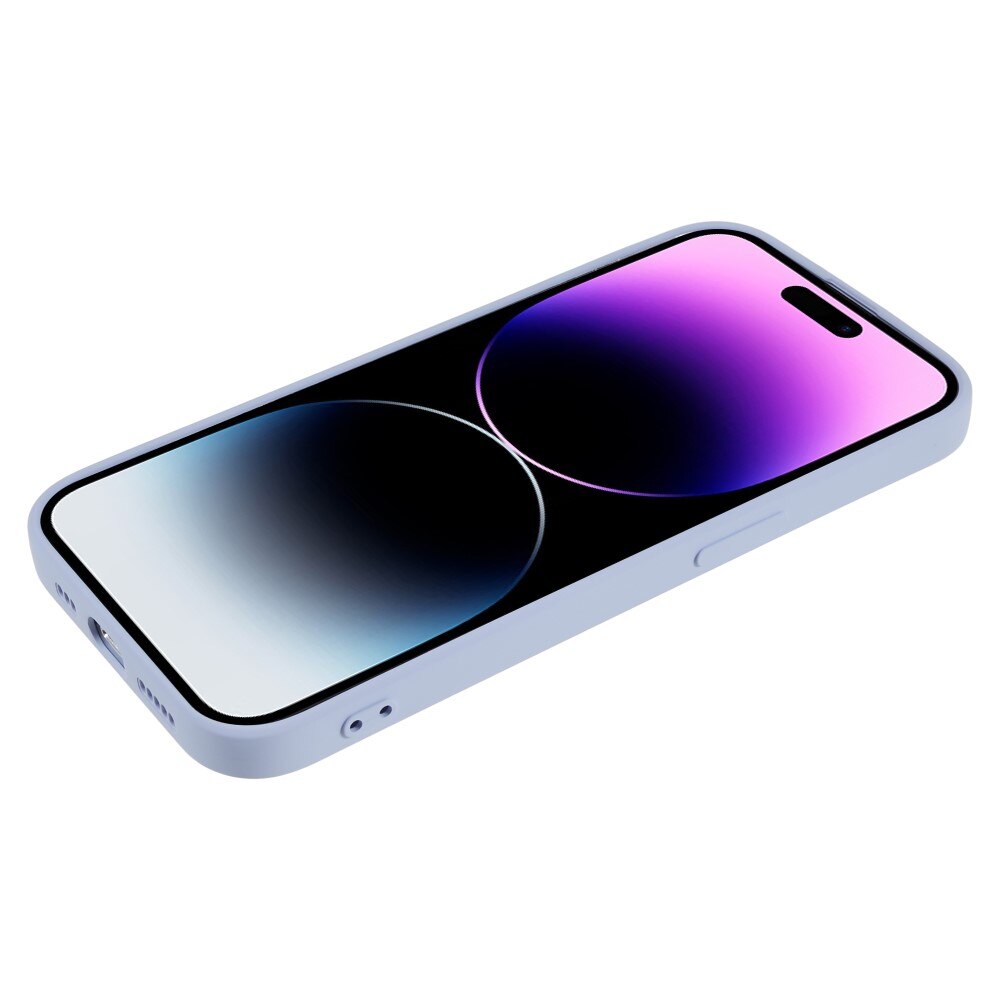 Iskunkestävä Kuori TPU iPhone 15 Pro Liila