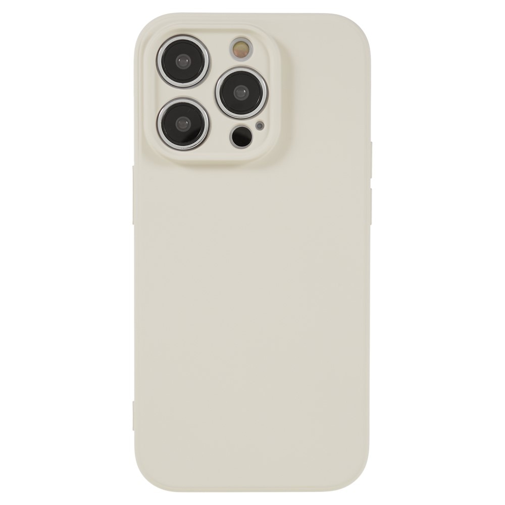 Iskunkestävä Kuori TPU iPhone 15 Pro beige