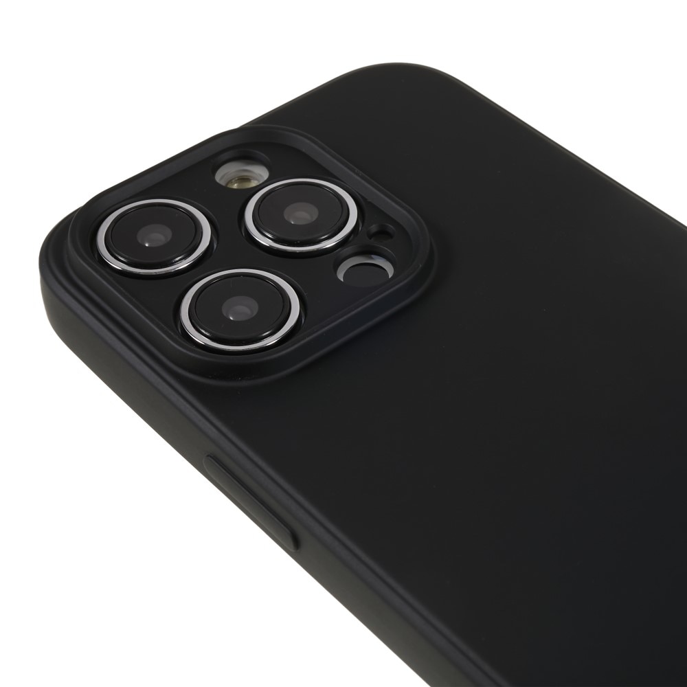 Iskunkestävä Kuori TPU iPhone 15 Pro musta