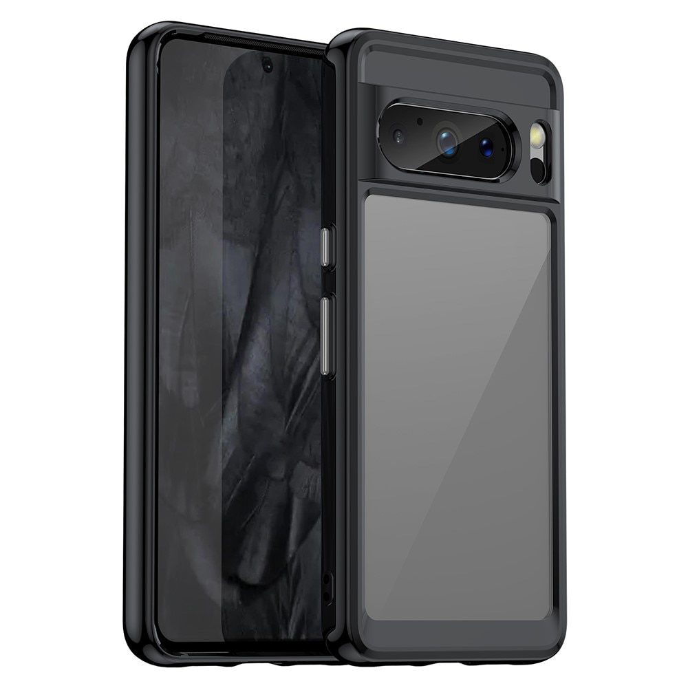 Crystal Hybrid Case Google Pixel 8 Pro musta