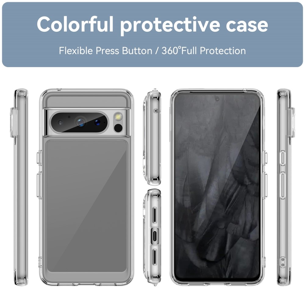 Crystal Hybrid Case Google Pixel 8 Pro kirkas