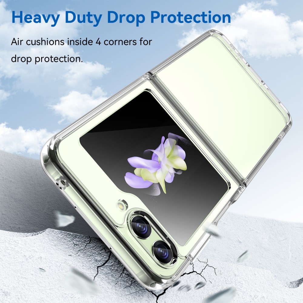 Crystal Hybrid Case Samsung Galaxy Z Flip 5 kirkas
