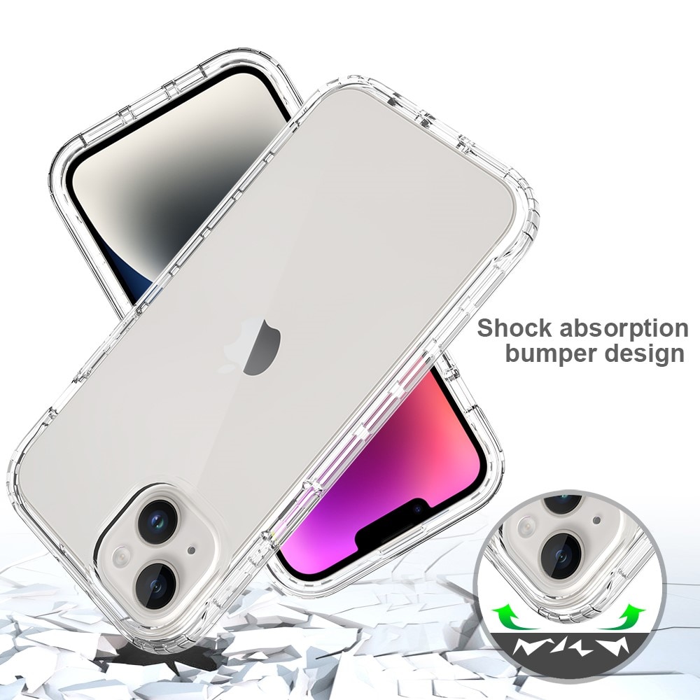 Full Protection Case iPhone 15 Plus kirkas