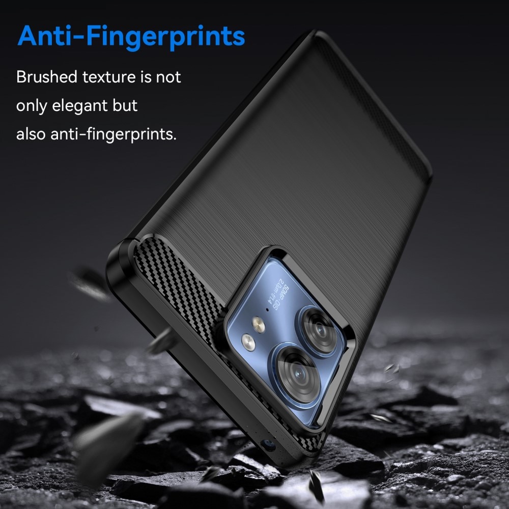 Motorola Edge 40 Kuori TPU Brushed Black