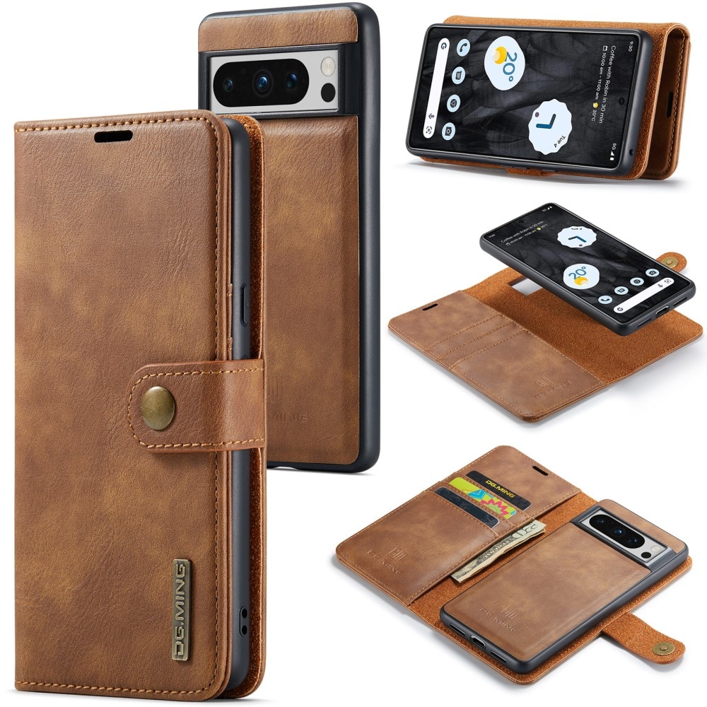 Magnet Wallet Google Pixel 8a Cognac