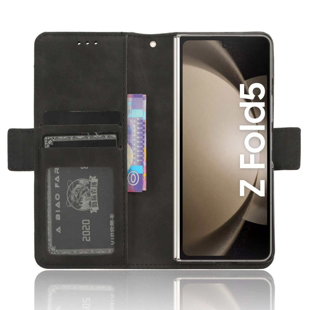 Multi Lompakkokotelo Samsung Galaxy Z Fold 5 musta