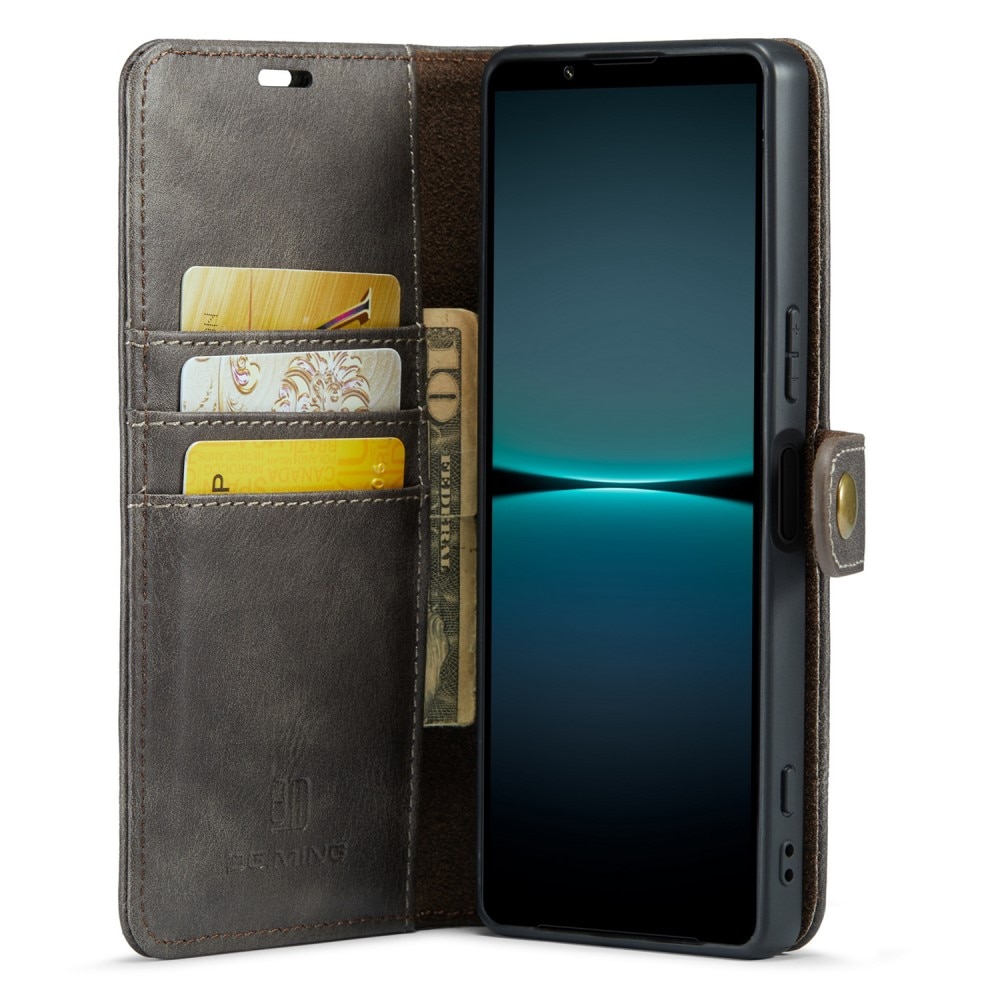 Magnet Wallet Sony Xperia 1 V Brown