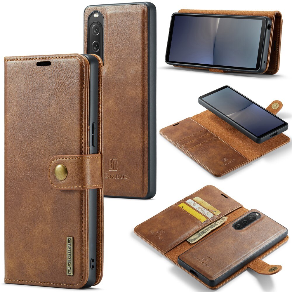 Magnet Wallet Sony Xperia 10 V Cognac