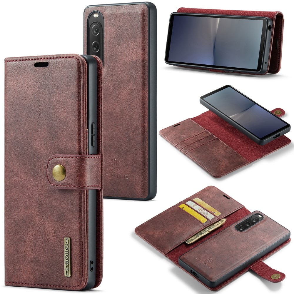 Magnet Wallet Sony Xperia 10 VI Red