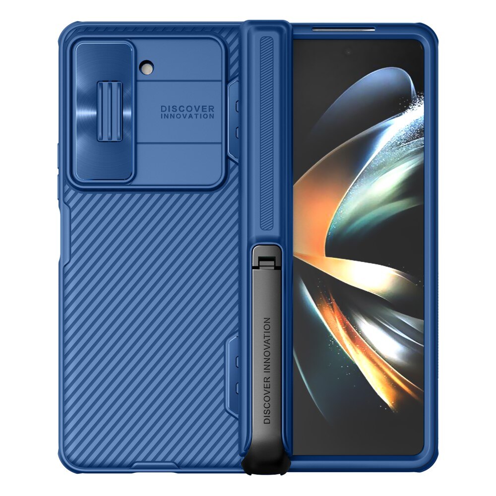 CamShield Fold Kuori Kickstand Samsung Galaxy Z Fold 5 sininen