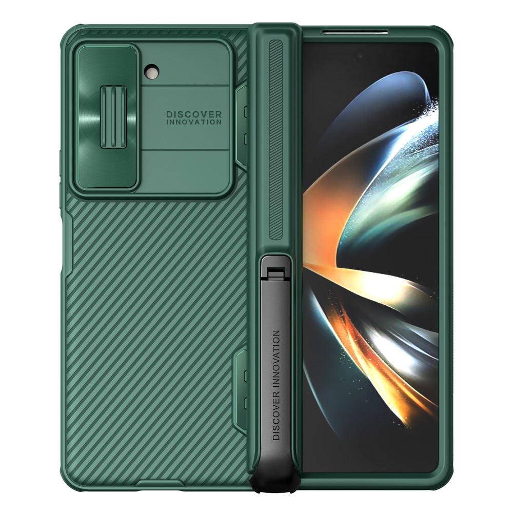 CamShield Fold Kuori Kickstand Samsung Galaxy Z Fold 5 vihreä
