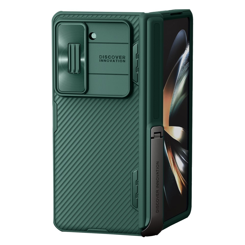 CamShield Fold Kuori Kickstand Samsung Galaxy Z Fold 5 vihreä