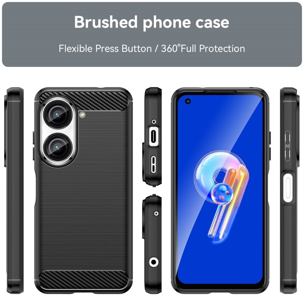 Asus Zenfone 10 Kuori TPU Brushed Black