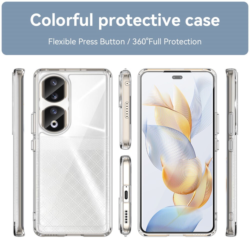 Crystal Hybrid Case Honor 90 Pro kirkas
