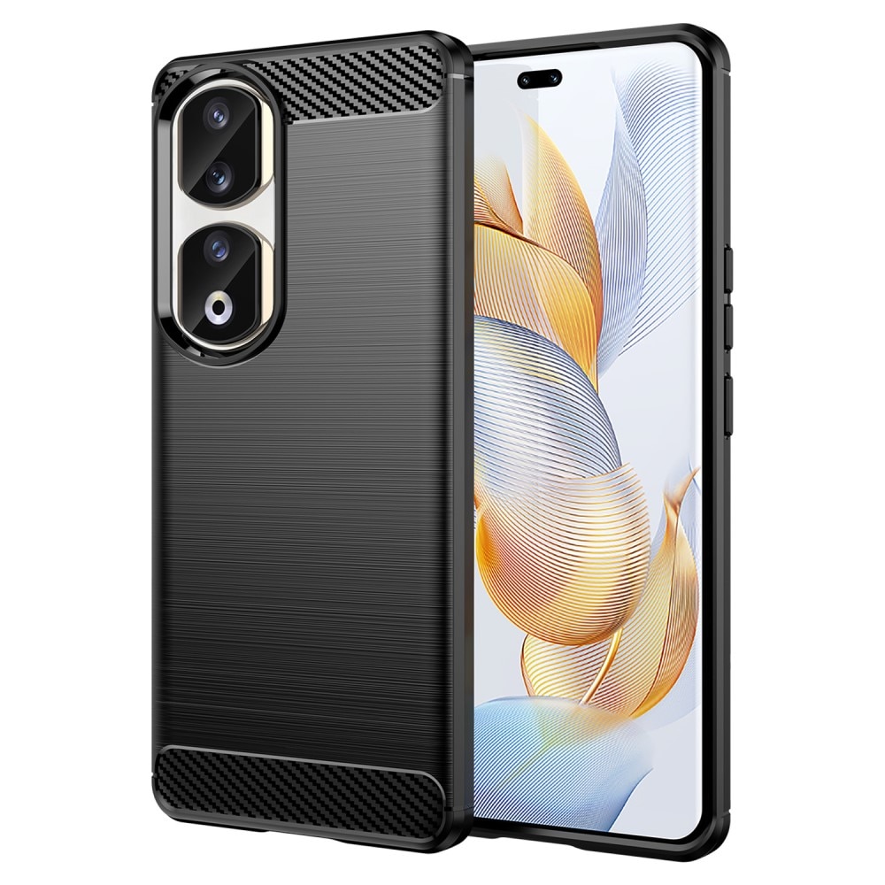  Honor 90 Pro Kuori TPU Brushed Musta