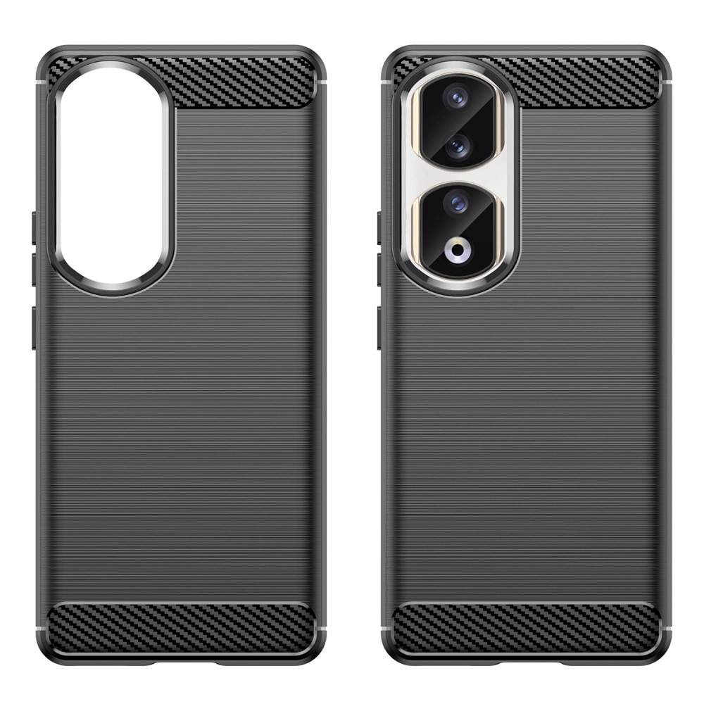  Honor 90 Pro Kuori TPU Brushed Musta