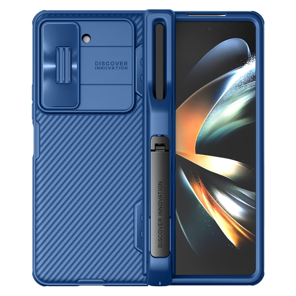 CamShield Fold Kuori Kynäpidikkeellä Samsung Galaxy Z Fold 5 sininen