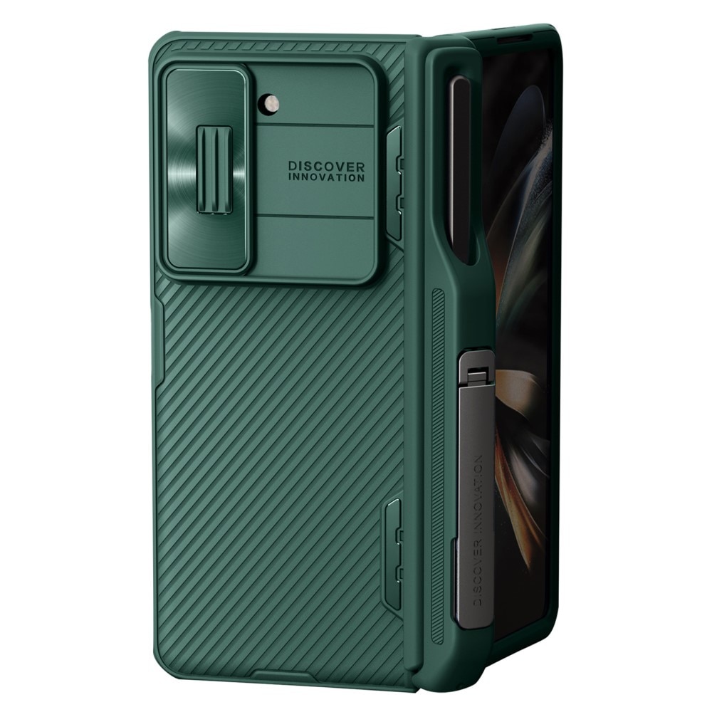 CamShield Fold Kuori Kynäpidikkeellä Samsung Galaxy Z Fold 5 vihreä