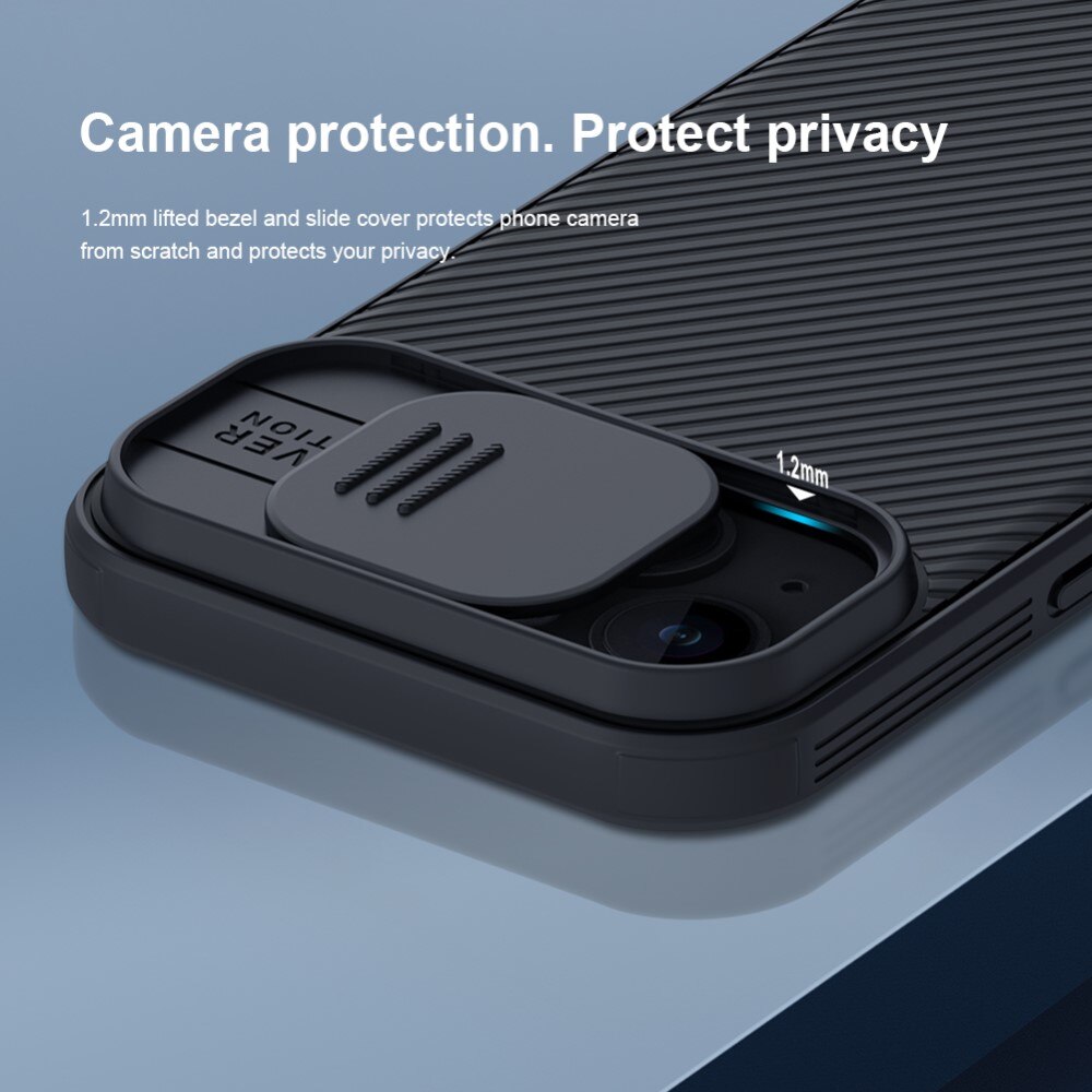 CamShield Kuori iPhone 15 Sininen