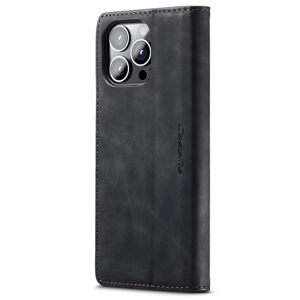 Slim Lompakkokotelo iPhone 15 Pro musta