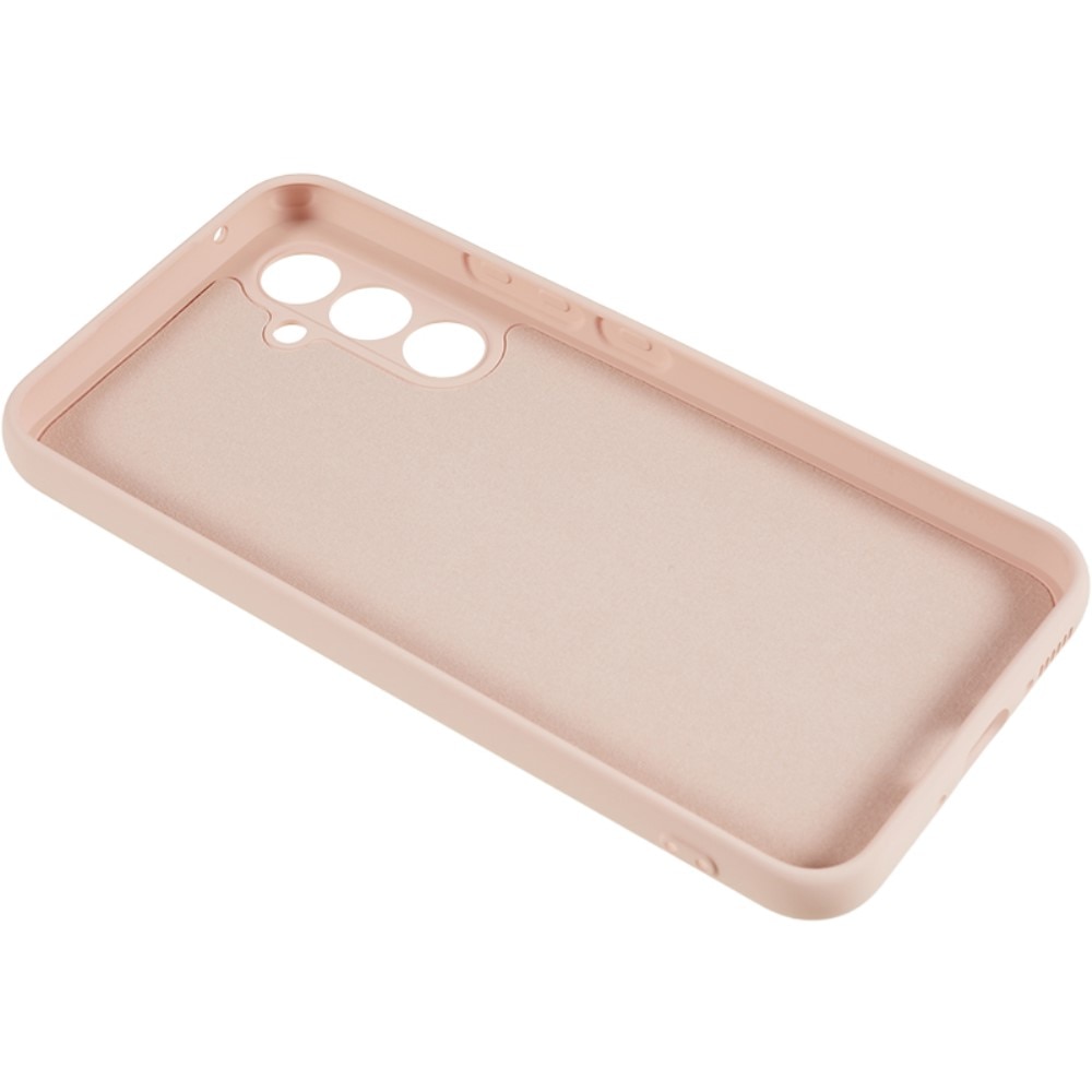 Iskunkestävä Kuori TPU Samsung Galaxy S23 FE vaaleanpunainen
