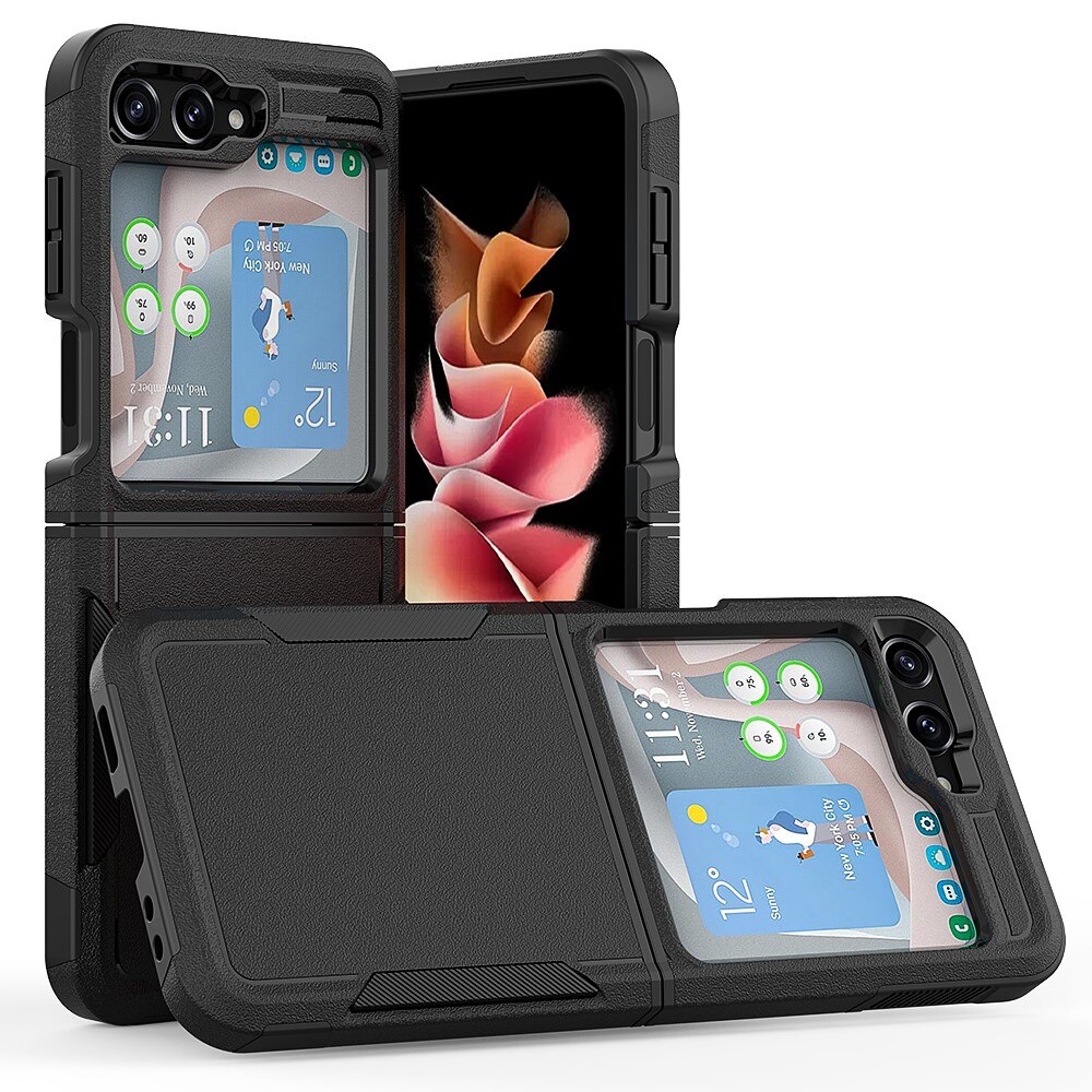 Off-road Hybridikuori Samsung Galaxy Z Flip 6 musta