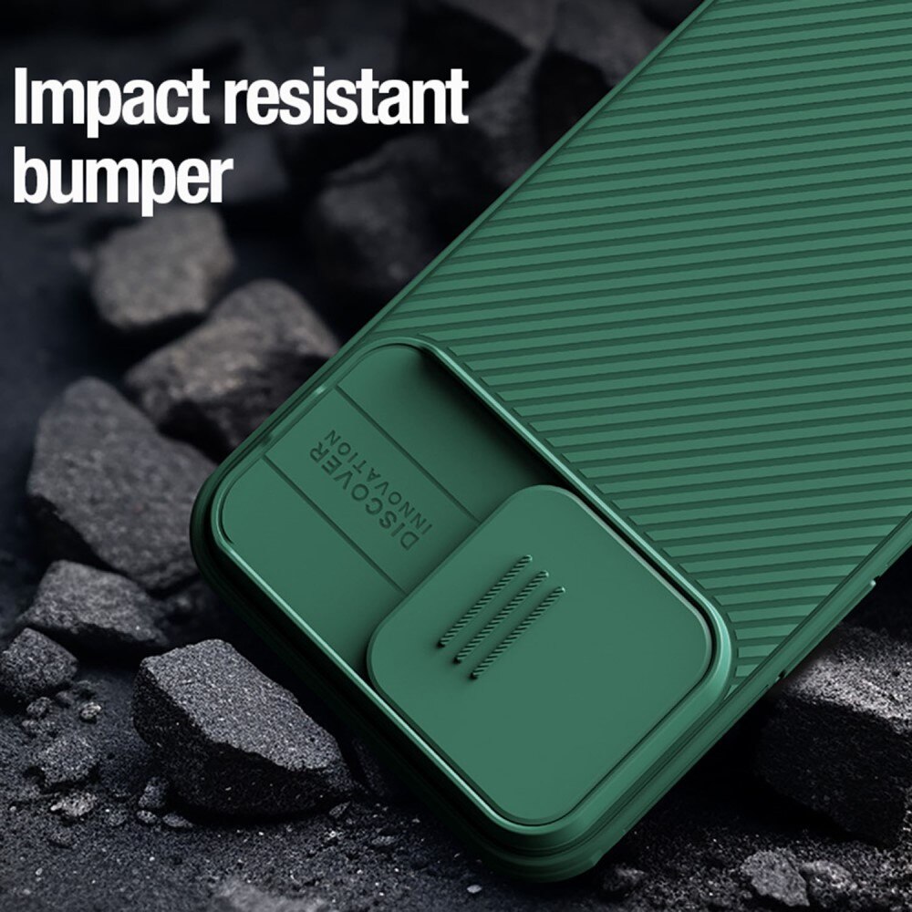 CamShield Kuori iPhone 15 Pro Max Vihreä