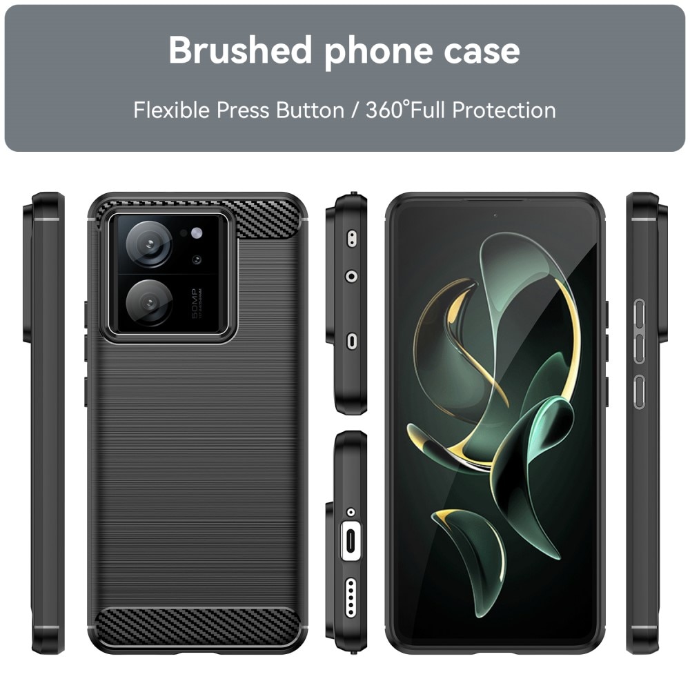 Xiaomi 13T Pro Kuori TPU Brushed Black