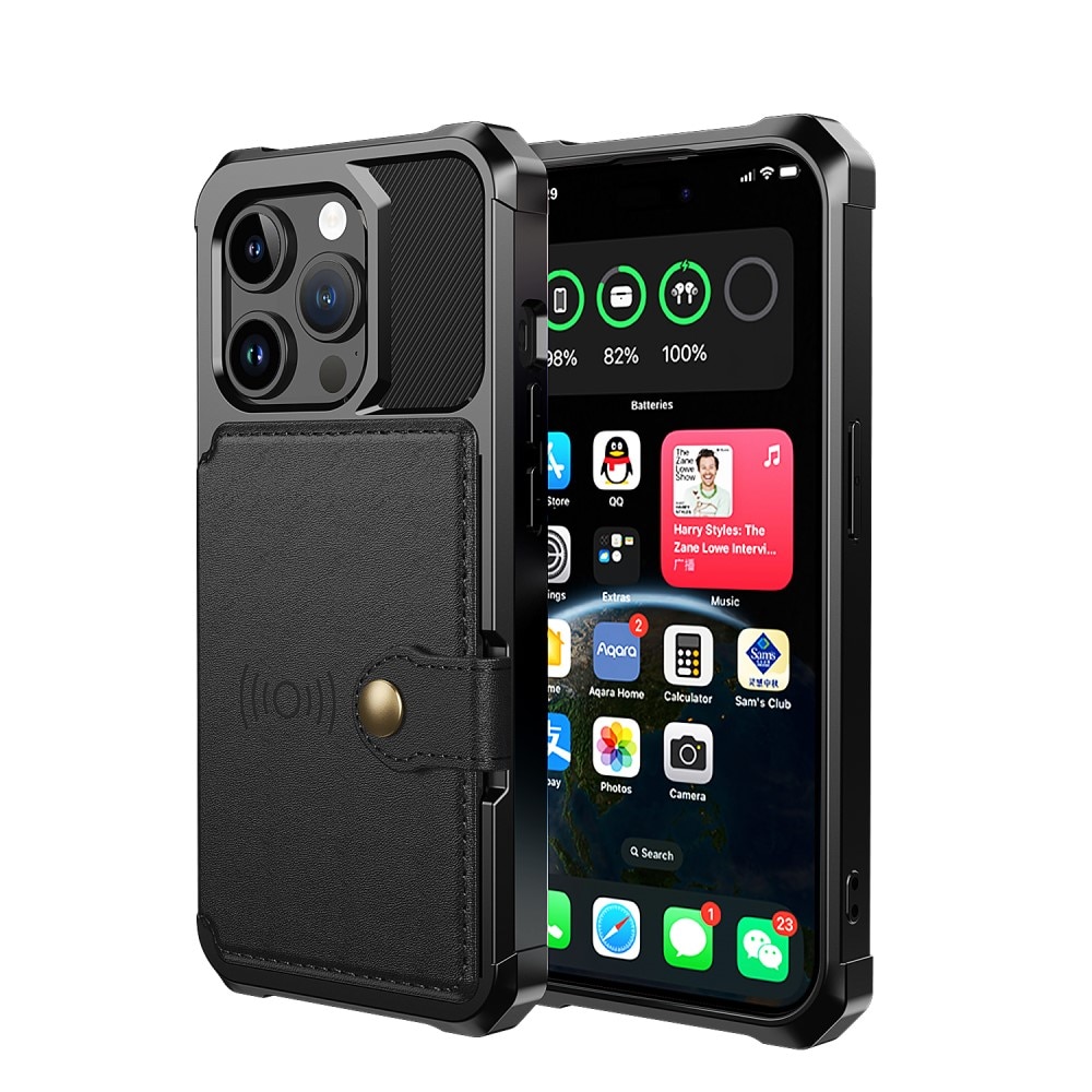 Tough Multi-slot Case iPhone 15 Pro Max musta