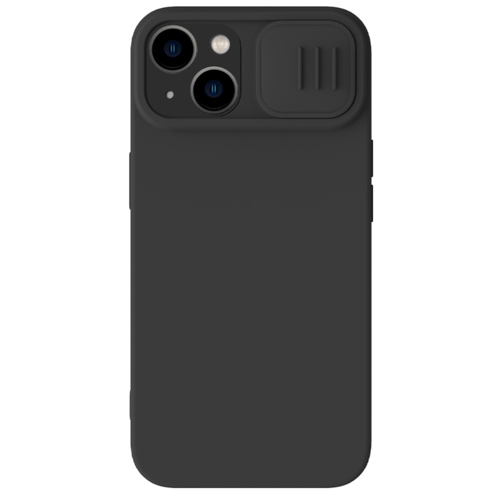 Soft CamShield Kuori iPhone 15 musta