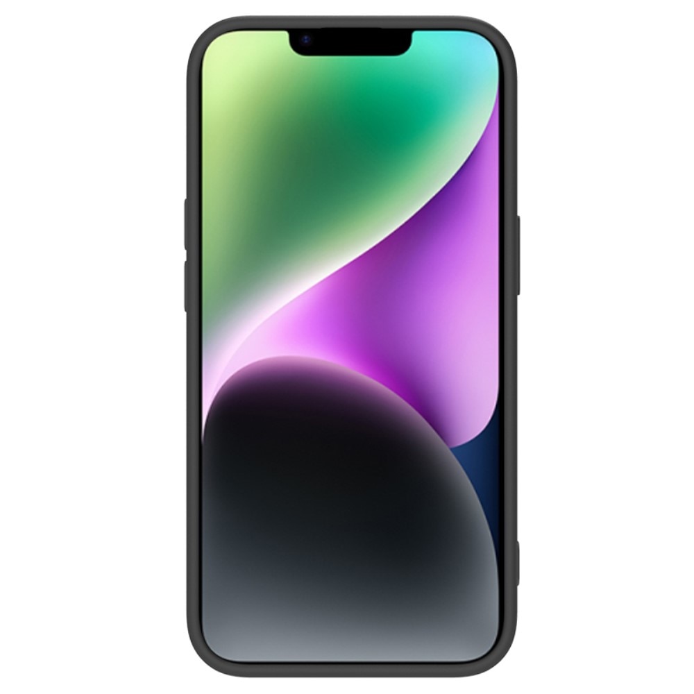 Soft CamShield Kuori iPhone 15 musta